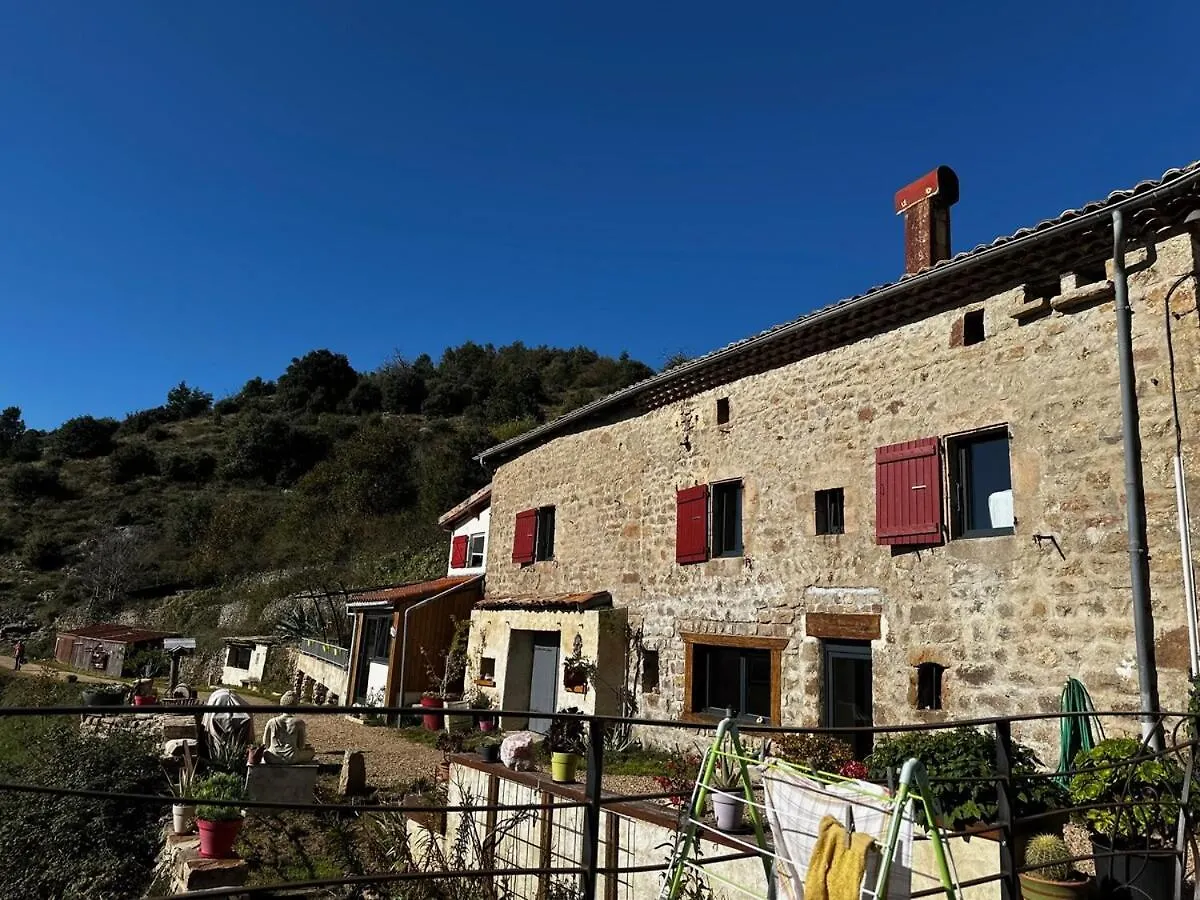 بيت للعطل فيلا La Cigale Ardechoise, Cozy - View - Quiet Chalencon