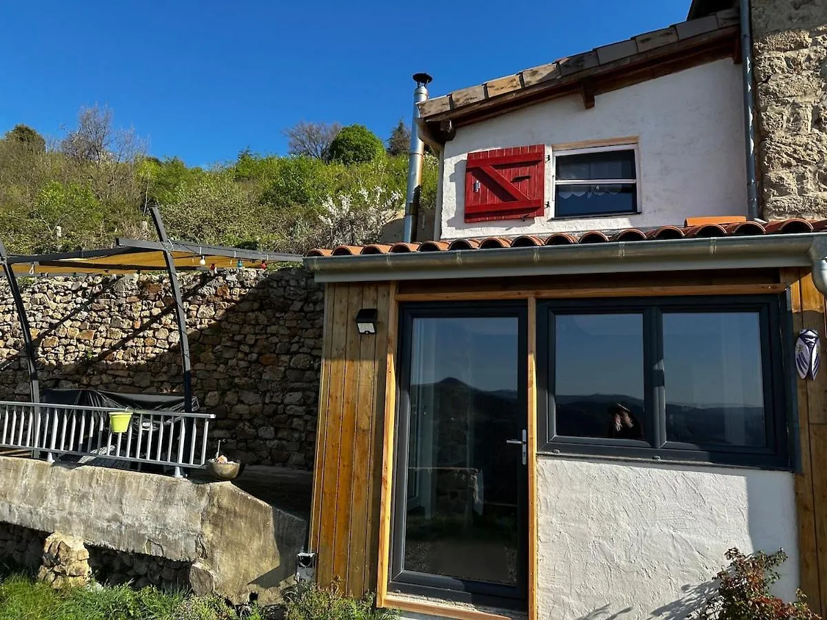 بيت للعطل فيلا La Cigale Ardechoise, Cozy - View - Quiet Chalencon فرنسا